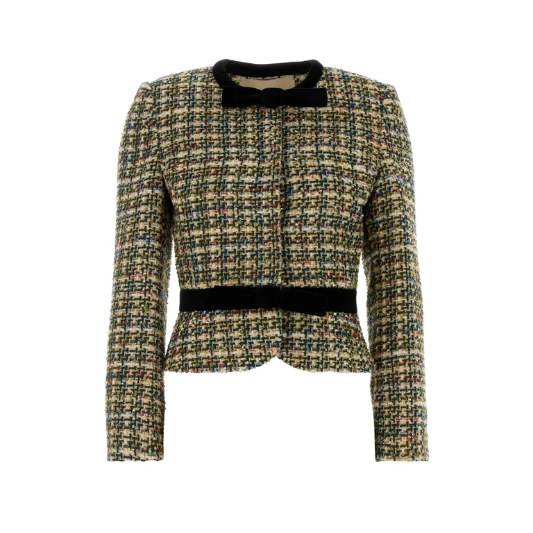 Valentino Garavani Multicolor Tweed Blazer Multicolor. Giacche E Gilet - Women