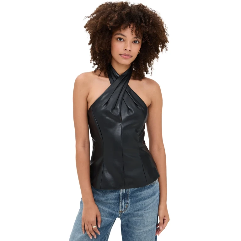 ASTR the Label Yaritza Top Black XS