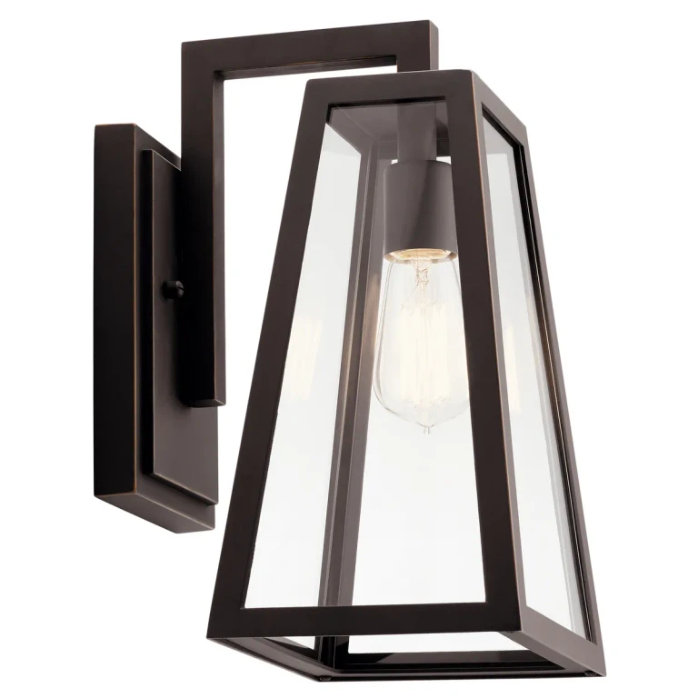 Delison 14" Outdoor Light in Rubbed Bronze