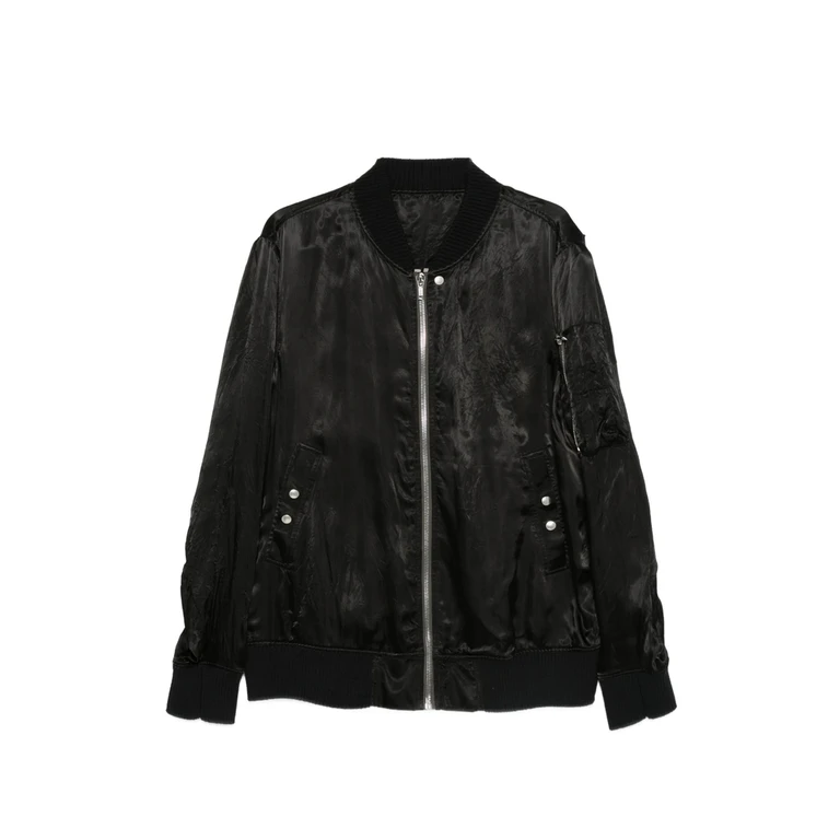 Rick Owens Zip Bomber Jacket