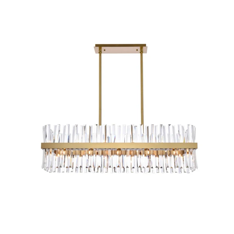Satin Gold 24 Light Chandelier from the Serephina Collection