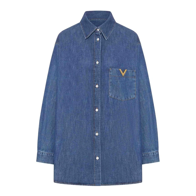 Valentino Garavani Chemise - Bleu