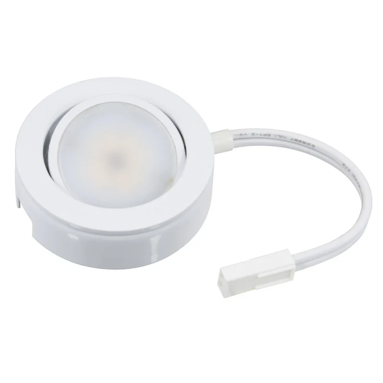 White LED Puck Light from the MVP Puck Light Collection