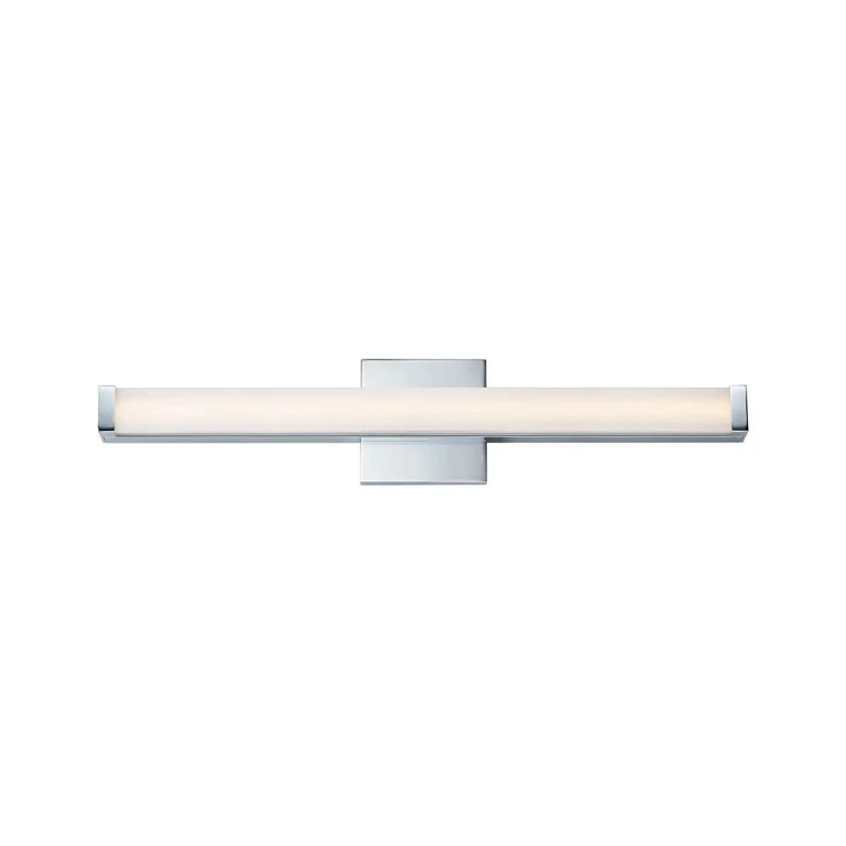 Polished Chrome LED Bathroom Vanity Light from the Spec 5CCT Collection
