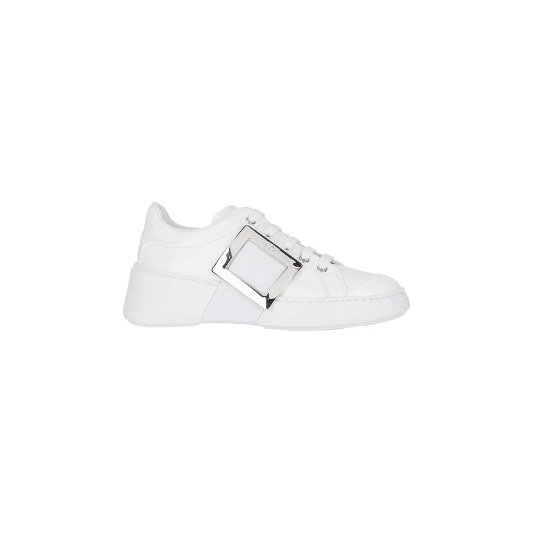 Roger Vivier Sneakers White Outer: Calf Leather - Women