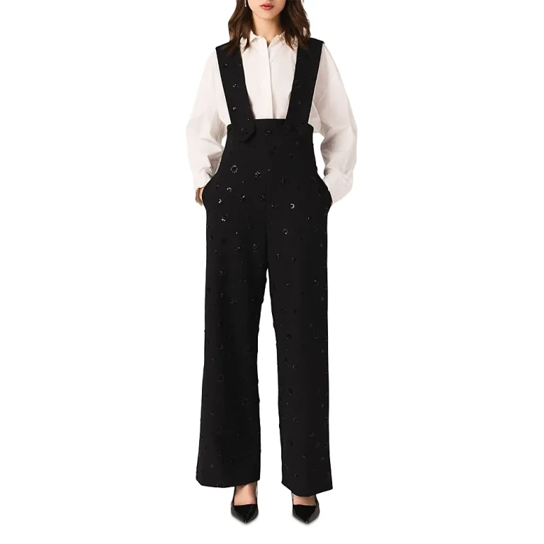 Maje Embroidered Trousers