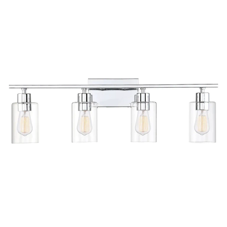 Savoy House Lambert 4-Light Bathroom Vanity Light in Polished Chrome - 8-2149-4-11