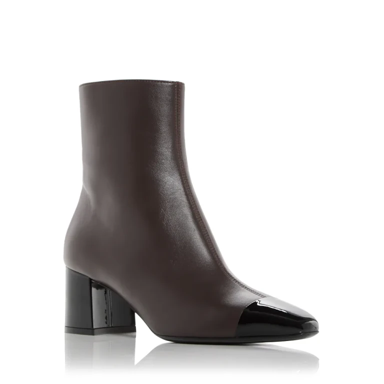 Ferragamo 여성 Sambi 60 블록 힐 부티
