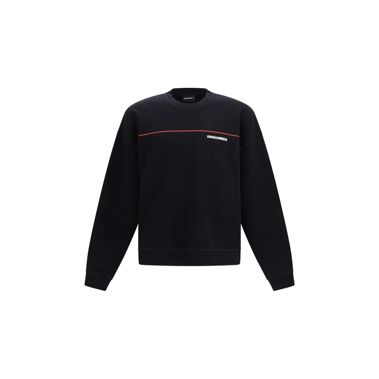 Cotton Sweatshirt with Logo Print (S71GU0770D25028100)