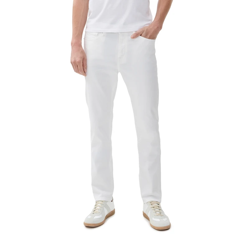 Frame L'Homme Slim Fit Jeans in Whisper White