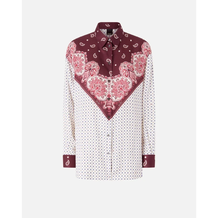 Pinko - Overhemd met dassenmotief print