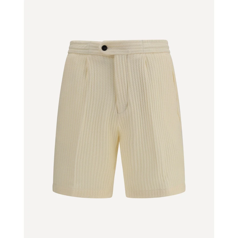 GERMANO Textured Shorts Male 52