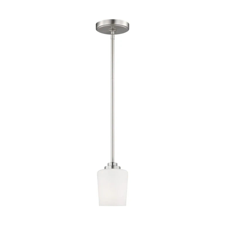 Windom Mini Pendant in Brushed Nickel