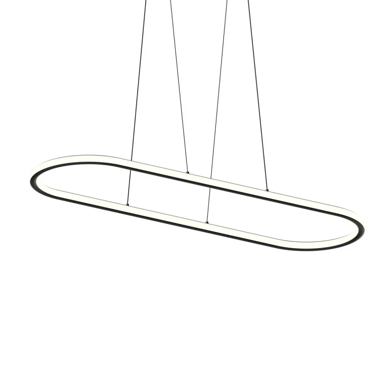 Satin Black Pendant from the Luna Collection