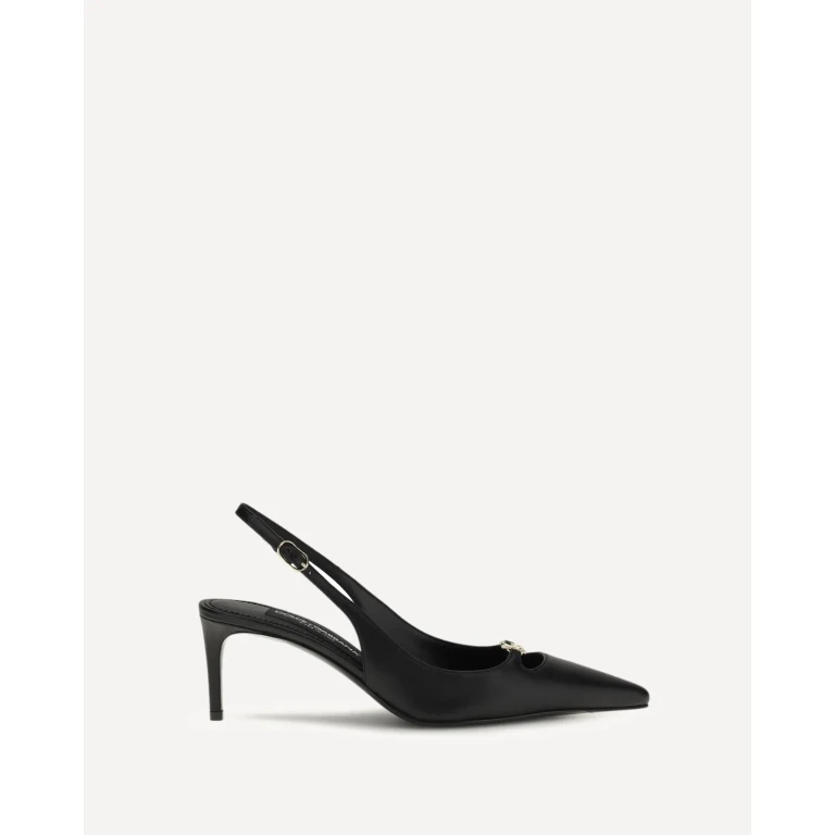 DOLCE & GABBANA Leather slingback Pumps Female 38