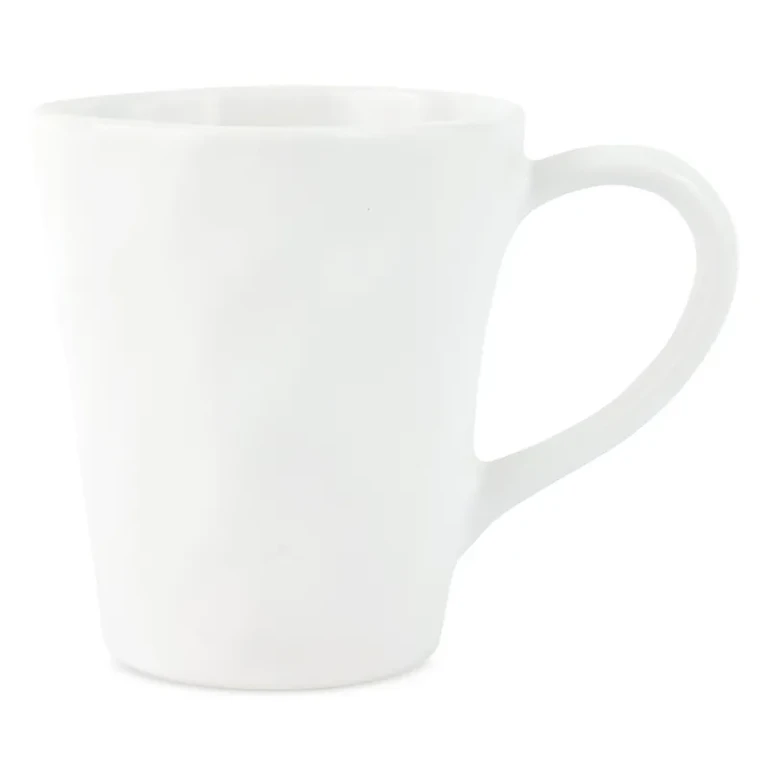 Vietri Aria White Mug