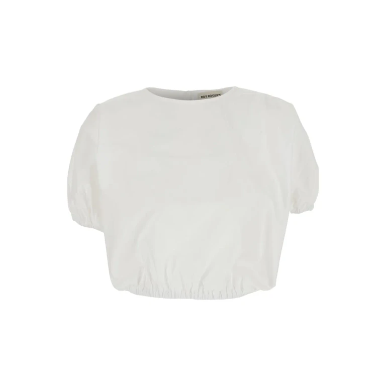 Roy Rogers Shirt sh) Shirt Puff With Puff Sleeves In White For Women