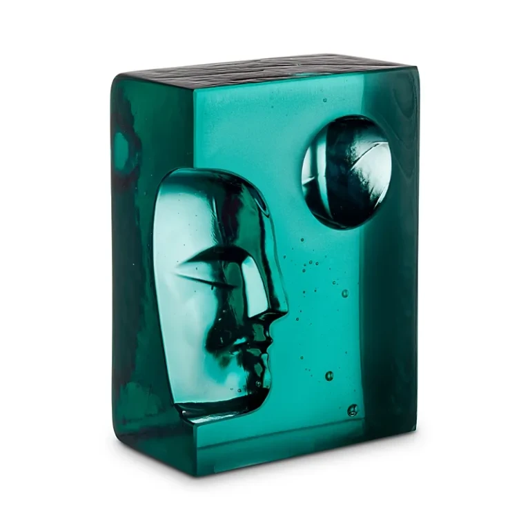 Kosta Boda Azur Moon Petrol