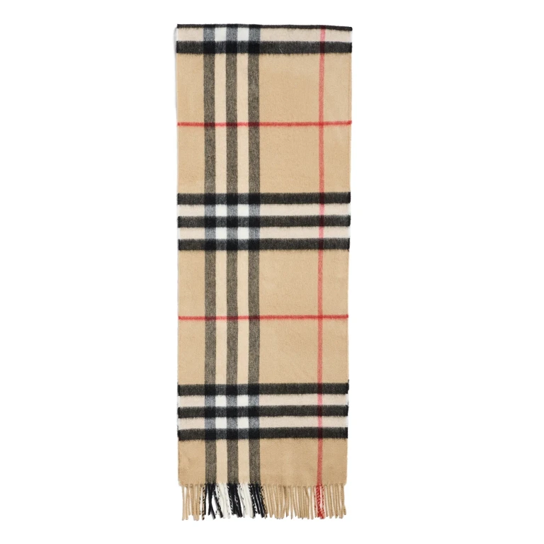 BURBERRY Cashmere check Scarf Female UNI
