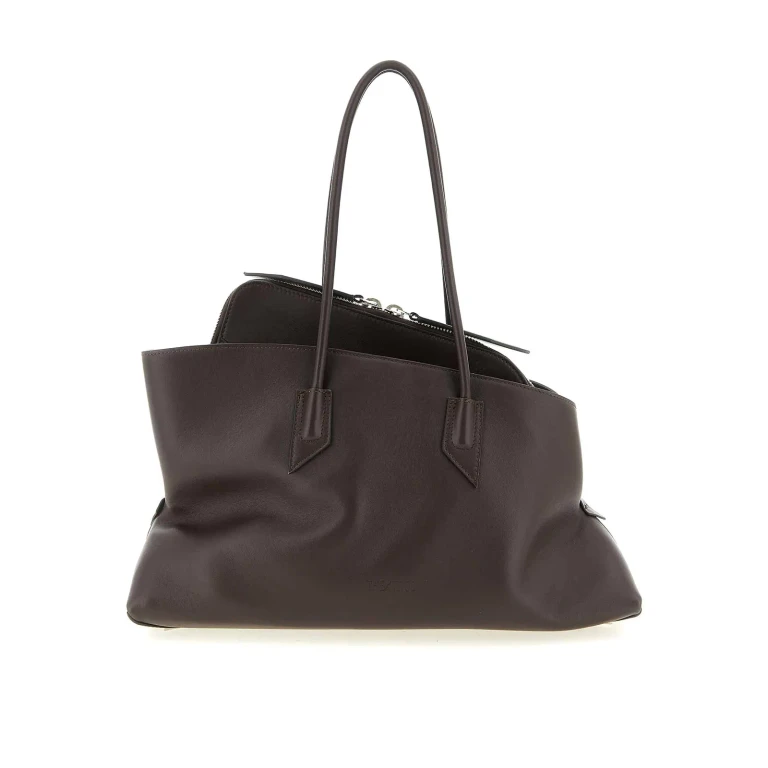 The Attico Sac Porté Épaule - Marron