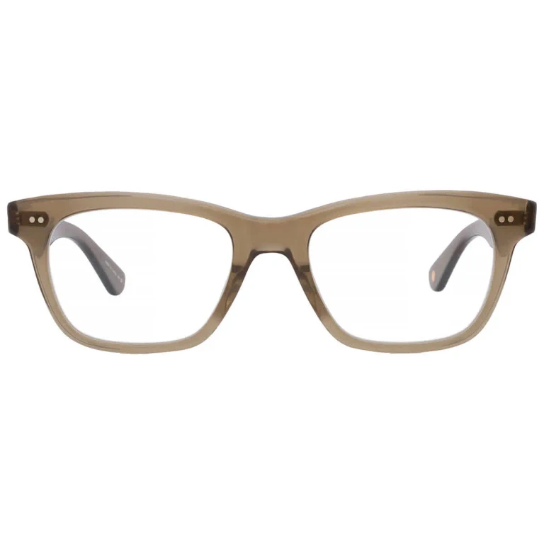 Garrett Leight BUCHANAN Demo Square Eyeglasses 1136 OLIO 49