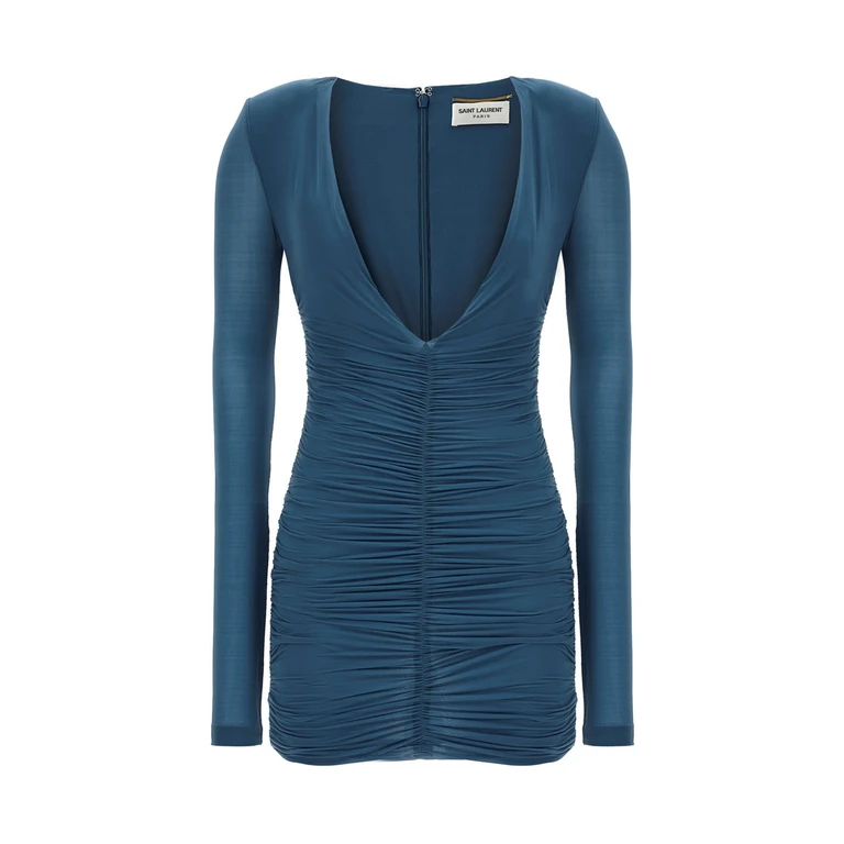 Saint Laurent Dresses Canard Cupro - Women