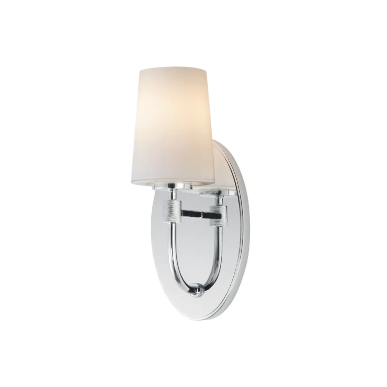 Polished Chrome Wall Sconce from the Durham Collection