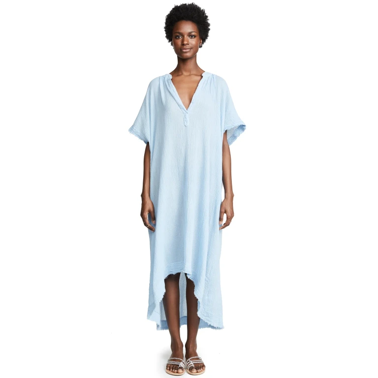 9seed Tunisia Cover Up Black One Size