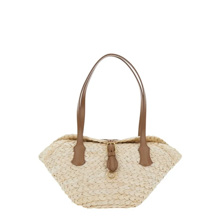 Capri Straw Bag - Beige