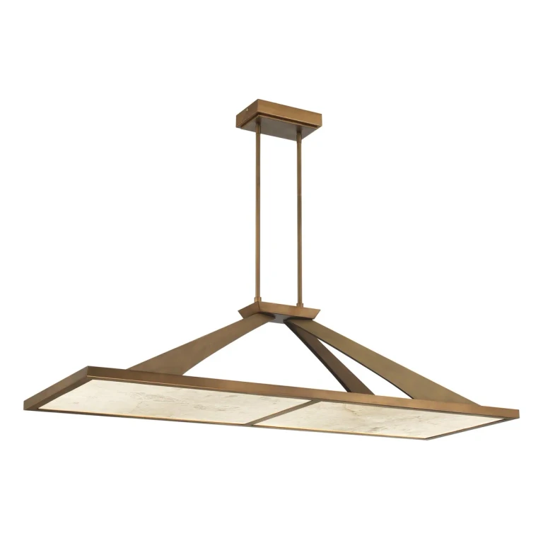 Ashen Gold LED Island Chandelier from the Stiles Collection