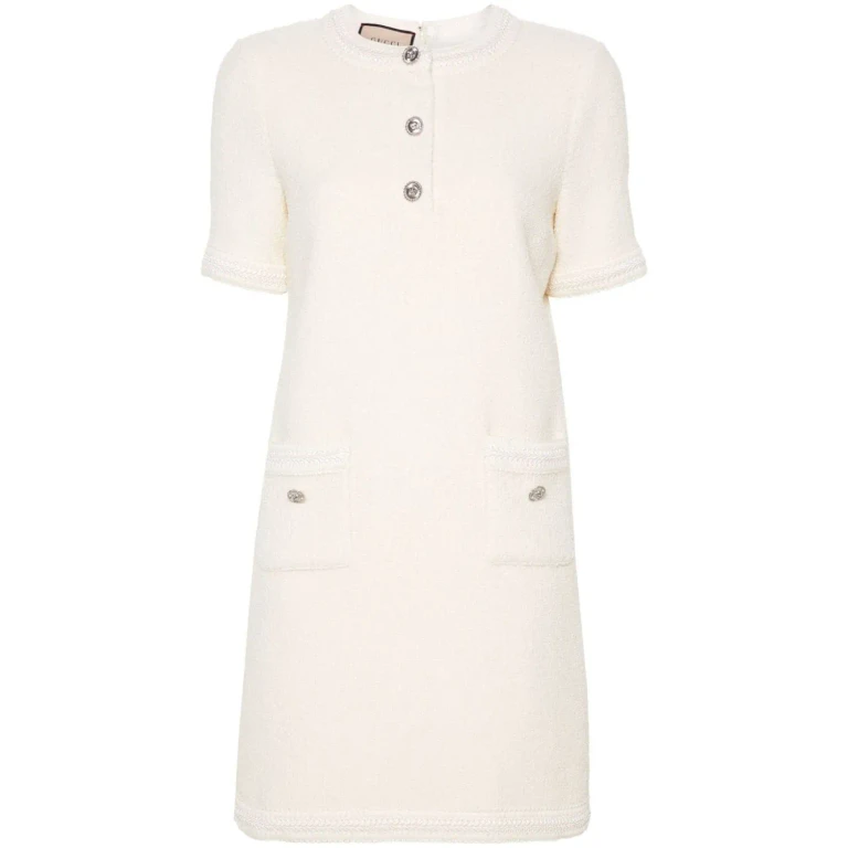 Gucci Wool Tweed Dress