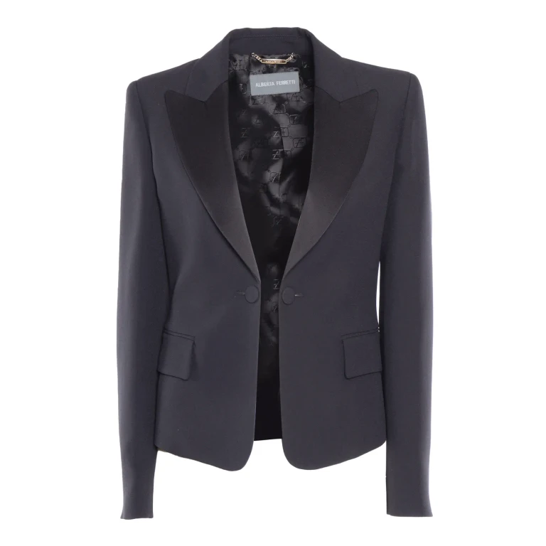 Alberta Ferretti Black Blazer