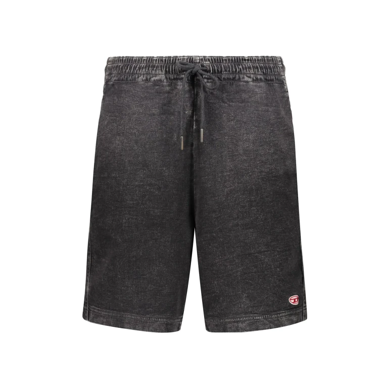 Diesel Short Lightweight Versatile Black Shorts