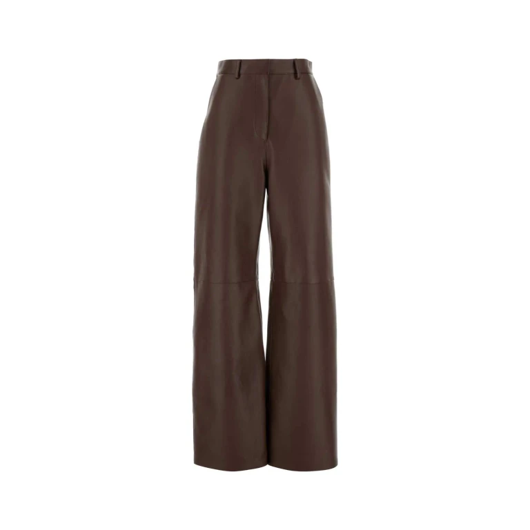 Loewe Chocolate Nappa Leather Pant