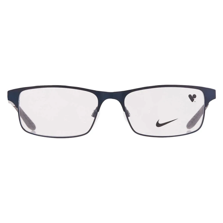 Nike Demo Rectangular Mens Eyeglasses NIKE 8046 N 401 54