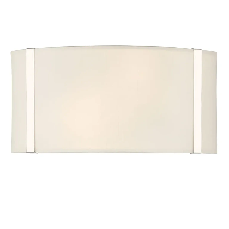 Crystorama Fulton 2-Light Wall Sconce in Polished Nickel