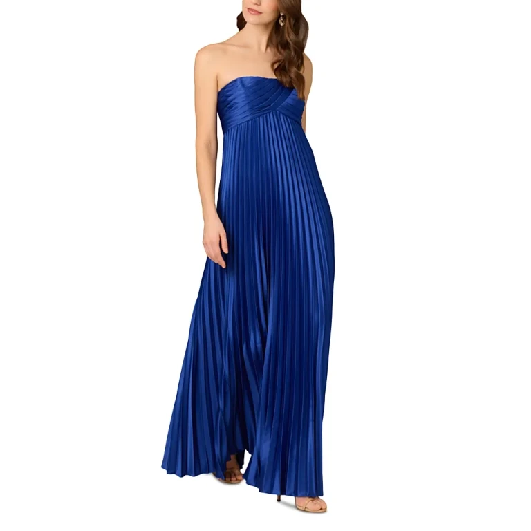 Aidan Mattox Charmeuse Gown