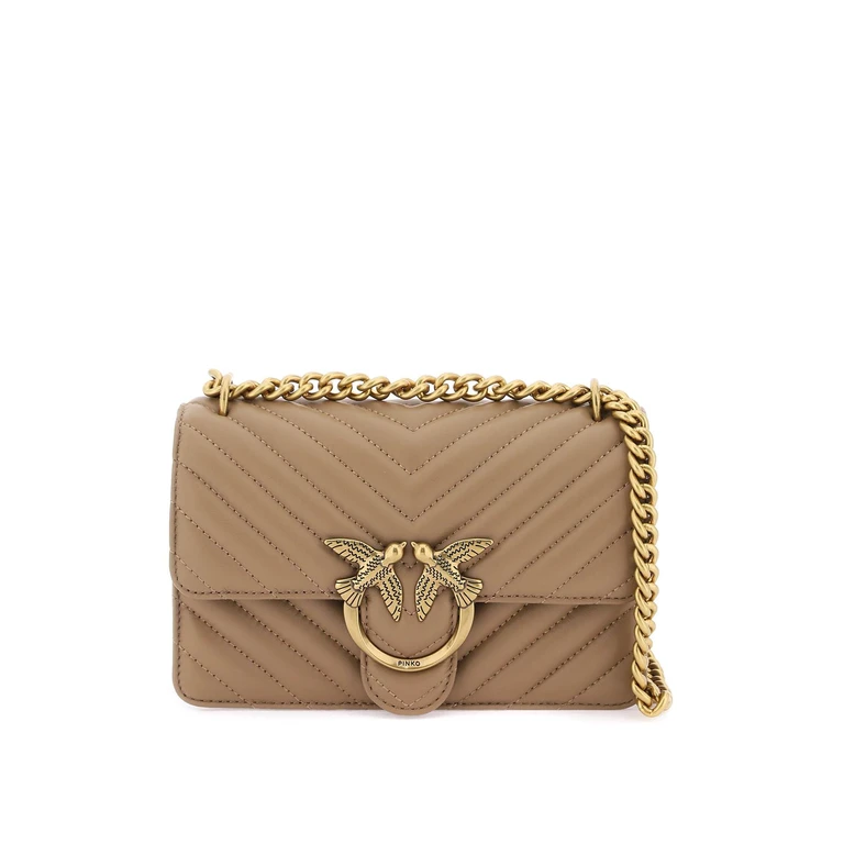Pinko Mini Love Bag One Chevron