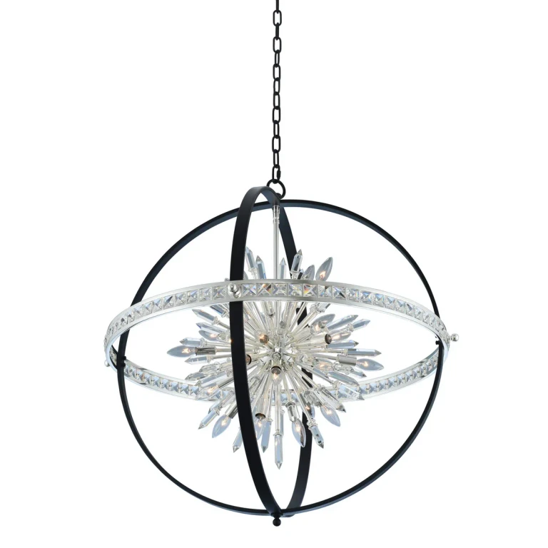 Matte Black Polished Silver Pendant from the Angelo Collection