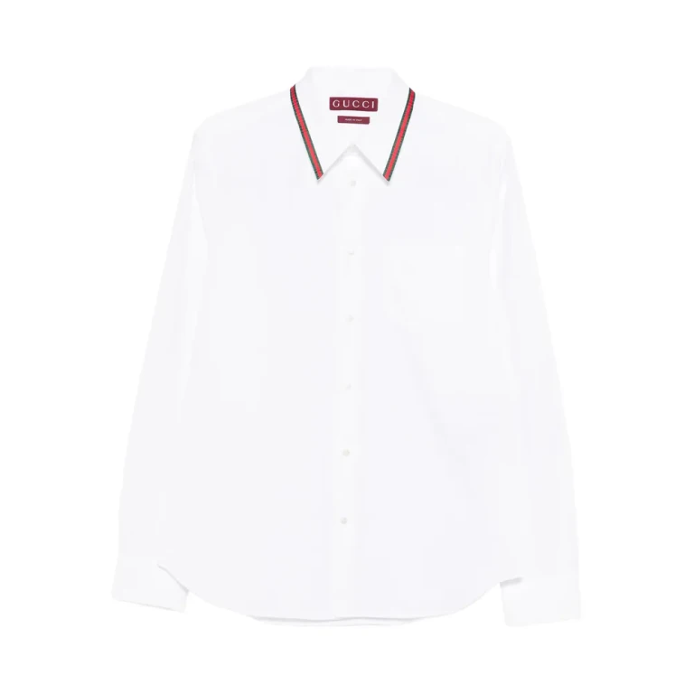 Gucci Striped-collar Shirt