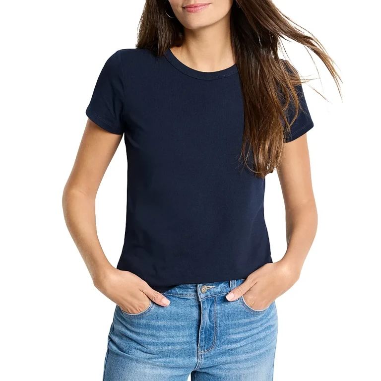 Nic+Zoe Perfect Knit Crewneck Tee (ALL1080)