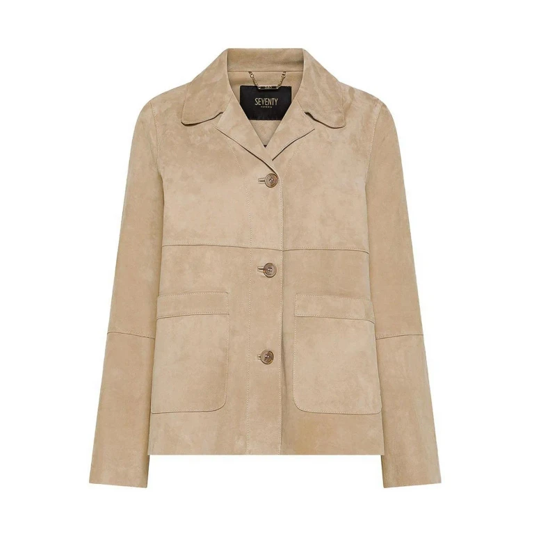 Seventy Blouson En Cuir - Marron