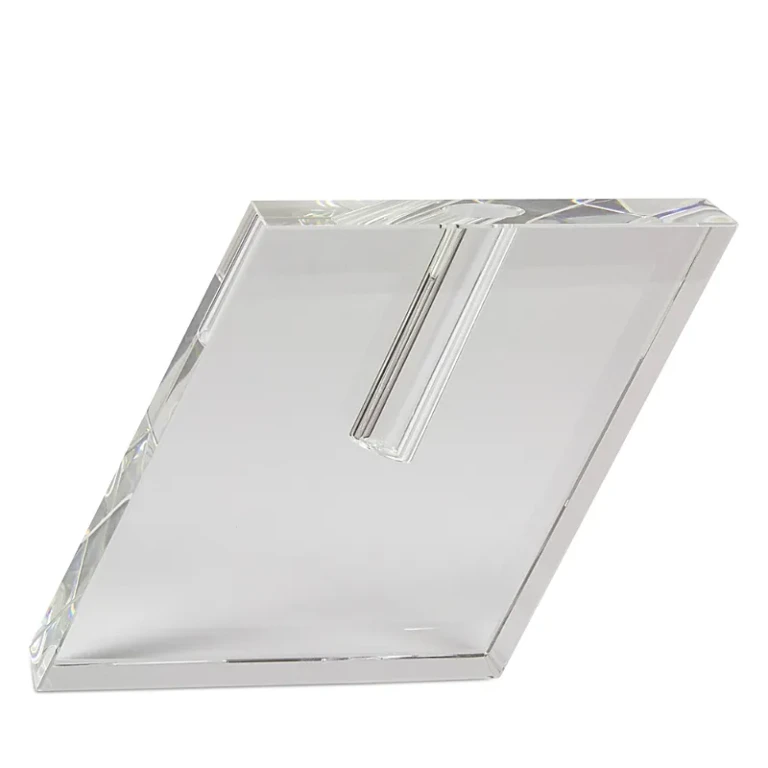 Tizo Crystal Small Angled Bud Vase