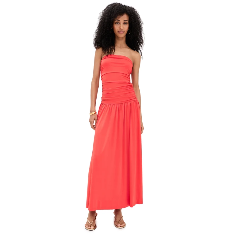 NIA Santal Dress Oxblood XL