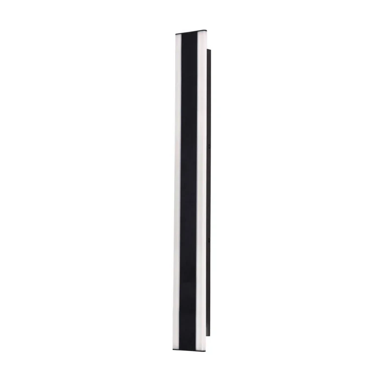 Black LED Outdoor Lantern from the Rhea Collection