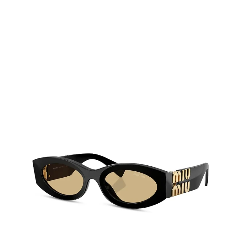 Miu Miu Oval Sunglasses, 54mm