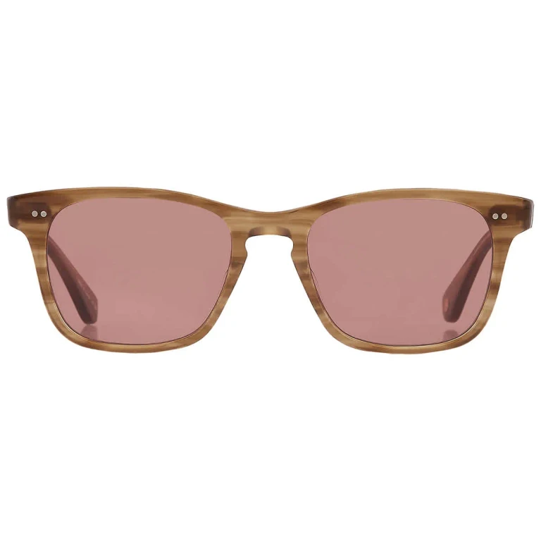 Garrett Leight TORREY SUN Lilac Square Sunglasses 2148 PAT/LI 51