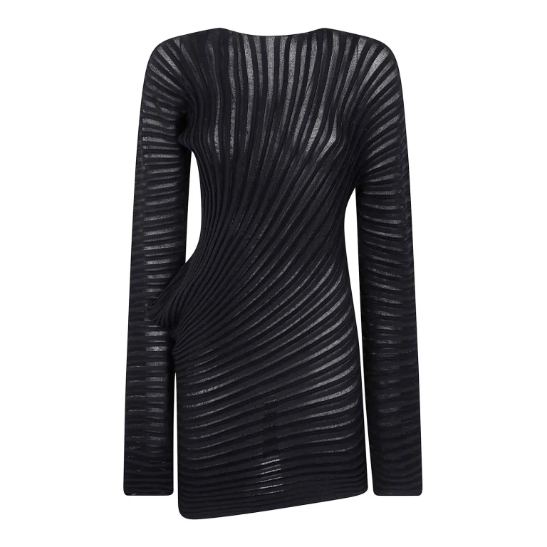 Pleats Please Issey Miyake Top - Noir