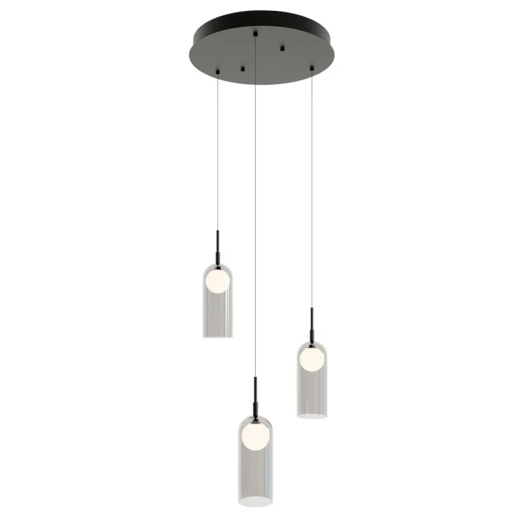 Kiran LED Pendant in Black