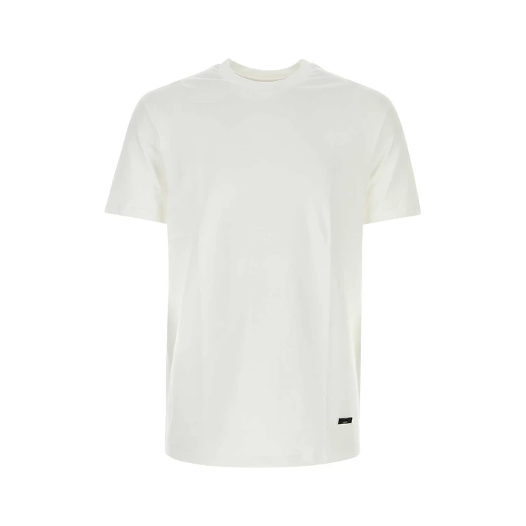 Jil Sander White Cotton T-Shirt 102 Tessuto Primario: Cotone - Men